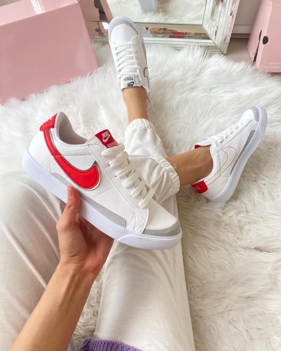 Replika Nike Blazer Beyaz-Kırmızı